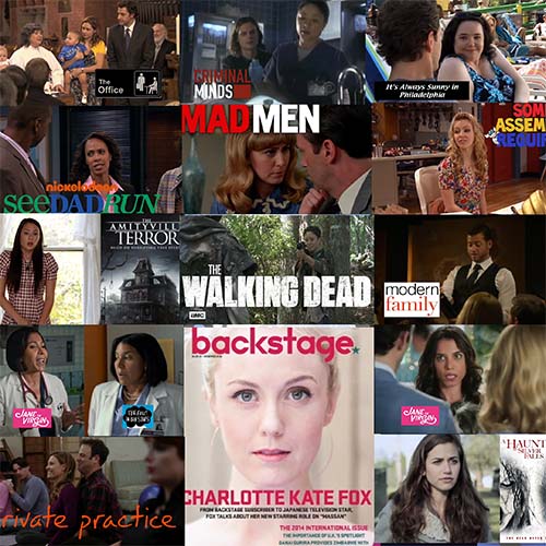 Before and after demo reel transformations for actors